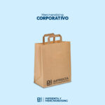 BOLSA CON ASA DE PAPEL 30 x 24 x 10
