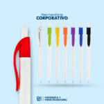 LAPICERO DE PLASTICO TINTA AZUL