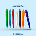 LAPICERO DE PLASTICO TINTA AZUL