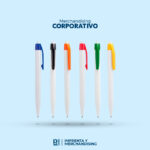 LAPICERO DE PLASTICO TINTA AZUL