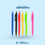 LAPICERO DE PLASTICO TINTA AZUL