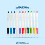LAPICERO DE PLASTICO TINTA AZUL