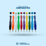 LAPICERO DE PLASTICO TINTA AZUL