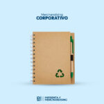 LIBRETA ECOLOGICA PUBLICITARIA CON LAPICERO