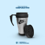 MUG DE PLASTICO DE 450 ML