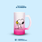 VASO CHOPP PAVONADO DEGRADE DE 16 OZ