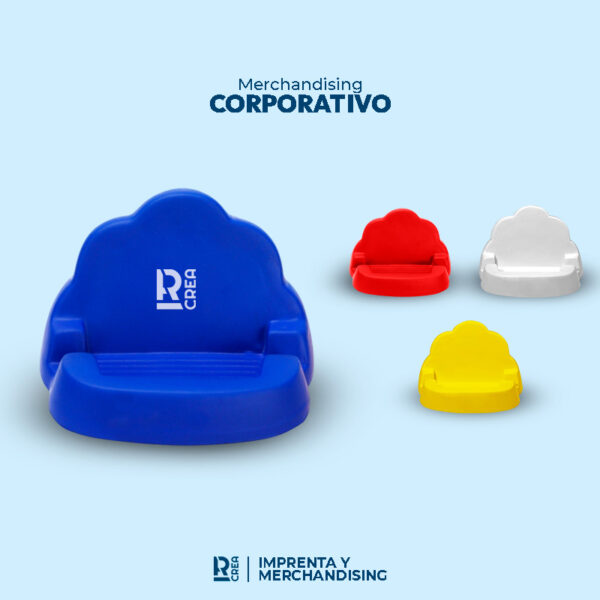 NUBE ANTIESTRÉS CON SOPORTE PARA TELÉFONO