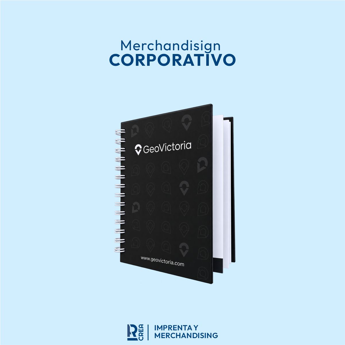 CUADERNO CORPORATIVO ANILLADO A5 CUADERNO CORPORATIVO ANILLADO A5 - Imagen 1