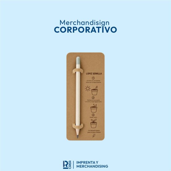 LÁPIZ DE CARTÓN SEMILLA