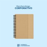 LIBRETA A5 ECOLÓGICA ANILLADA CON SEPARADOR Y NOTAS - Imagen 3