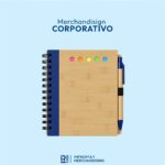 LIBRETA DE BAMBÚ CON LAPICERO - Imagen 7