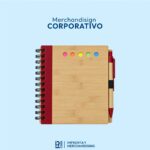 LIBRETA DE BAMBÚ CON LAPICERO - Imagen 3