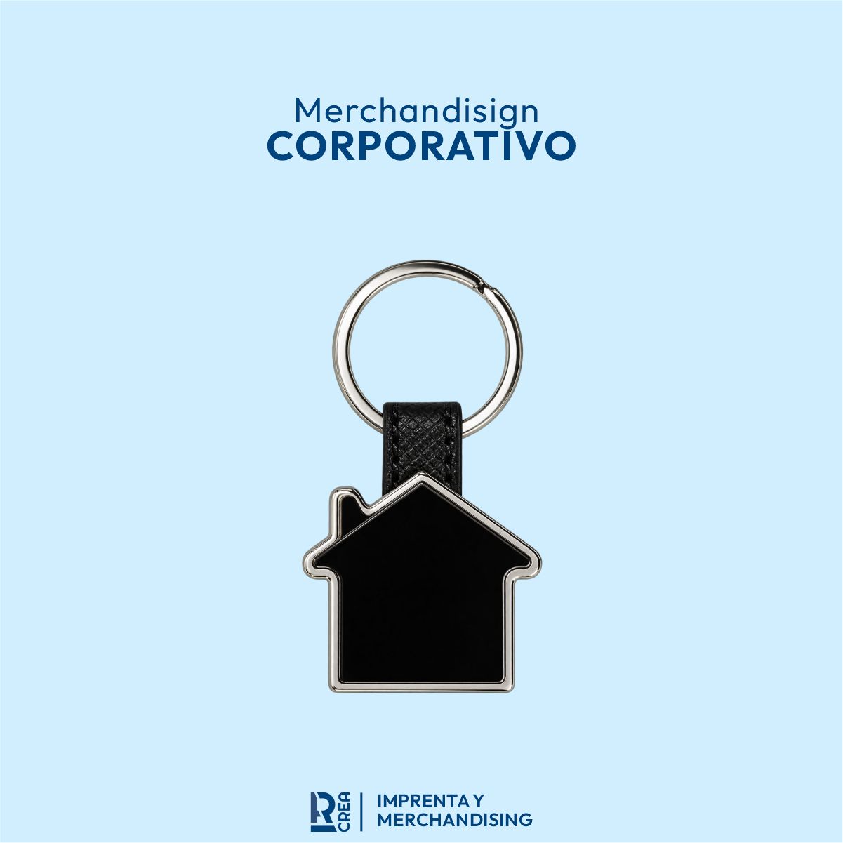 LLAVERO METÁLICO CASITA CON CORREA LLAVERO METÁLICO CASITA CON CORREA - Imagen 1
