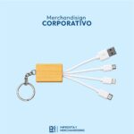 LLAVERO MULTICARGADOR HAKIM BAMBU