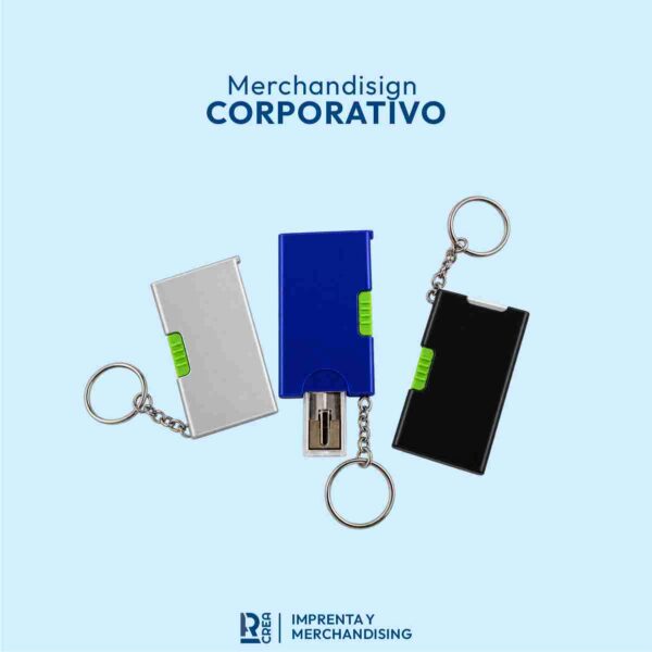 LLAVERO WINCHA CON NIVELADOR Y DESARMADOR