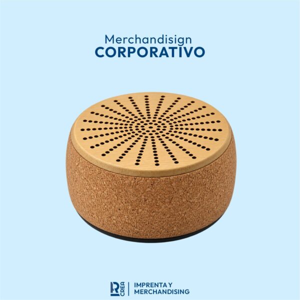 PARLANTE ECO DELUXE DE CORCHO