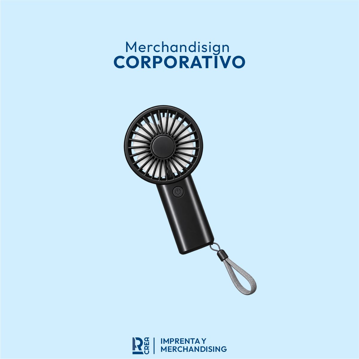 VENTILADOR PORTÁTIL DE MANO negro VENTILADOR PORTÁTIL DE MANO - Imagen 1