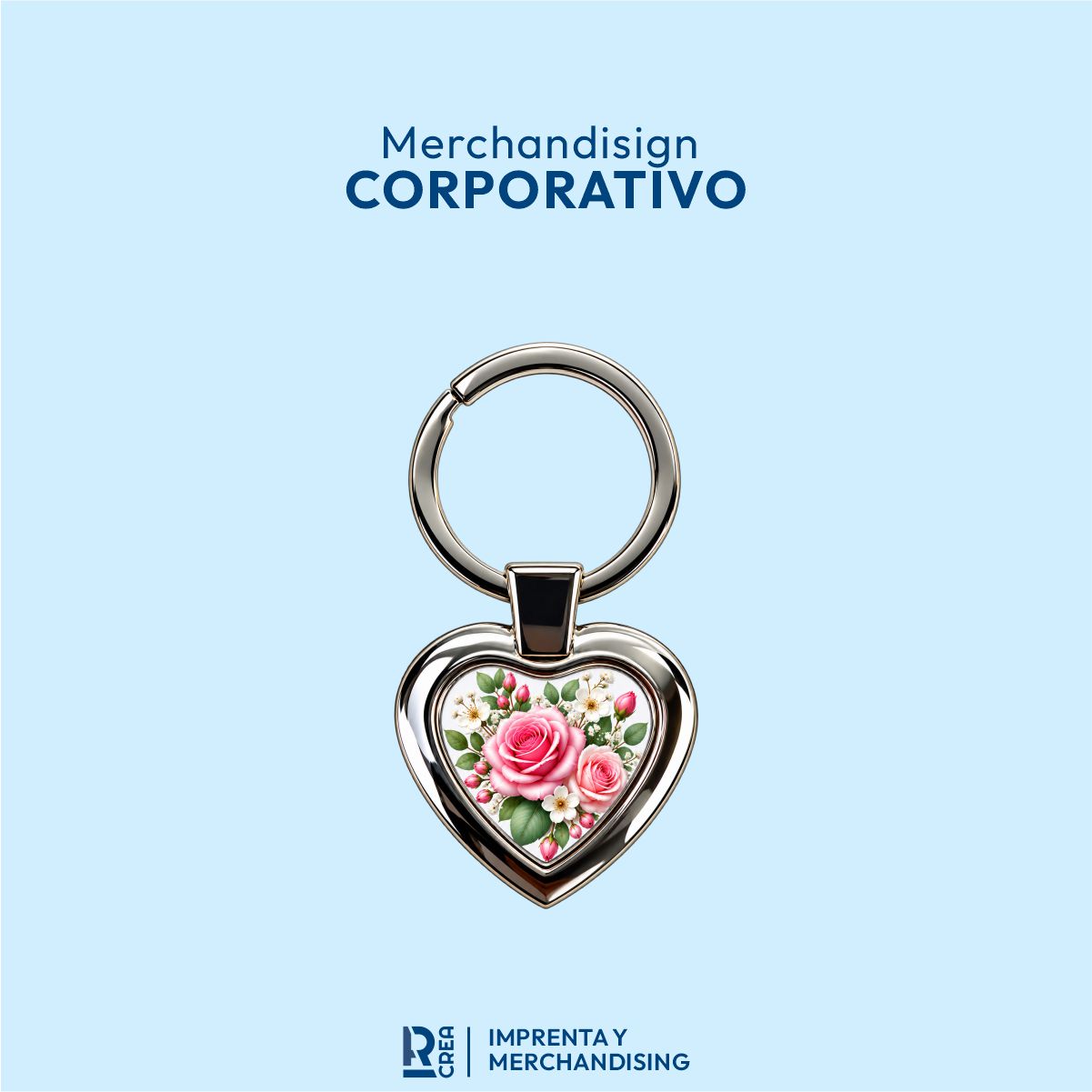 LLAVERO DE METAL CORAZÓN LLAVERO DE METAL CORAZÓN - Imagen 1