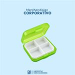 PORTA PASTILLAS CUADRADO - Imagen 2