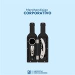 SET DE VINO DE 3 PIEZAS EN ESTUCHE DE BOTELLA