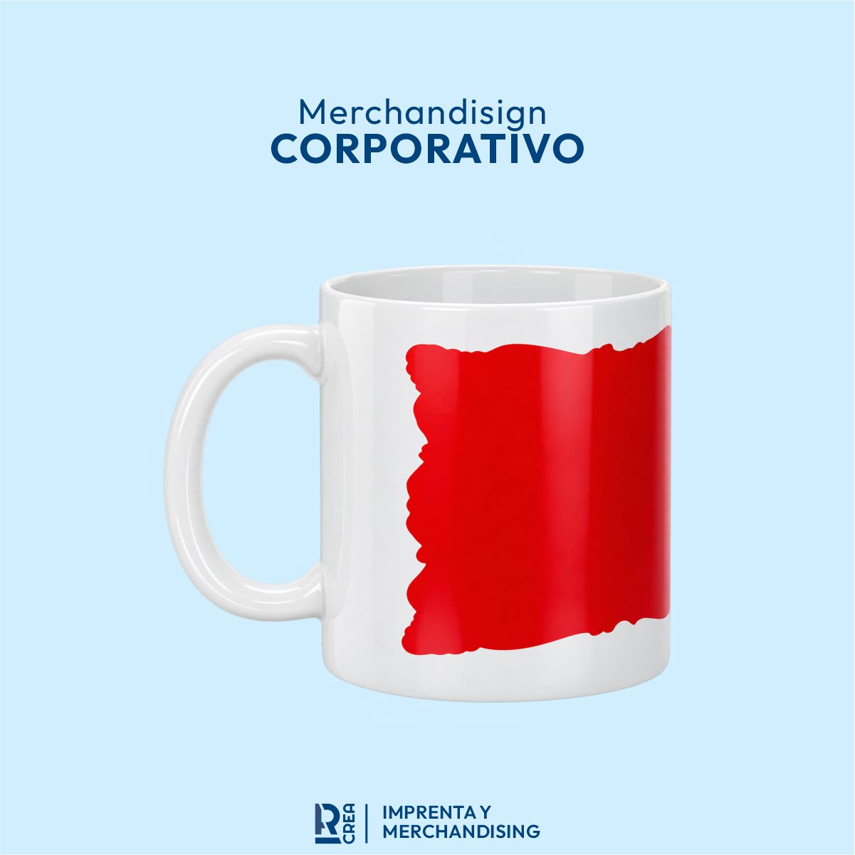 TAZA REACTIVA CON VENTANA 11 OZ rojo TAZA REACTIVA CON VENTANA 11 OZ - Imagen 1
